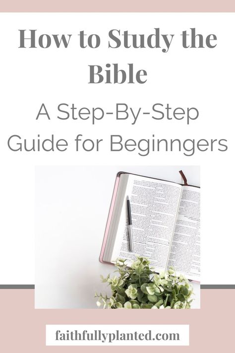 Want to learn how to study your Bible and actually understand it? You can learn how to dive deep into Scripture for yourself with this in-depth guide for beginners! How To Do Devotions The Bible, How To Write A Bible Study Lesson, How To Write A Devotional Book, How To Understand The Bible, How To Have Daily Devotions, Bible Dictionary, Bible Commentary, Deliverance Prayers, Personal Bible Study