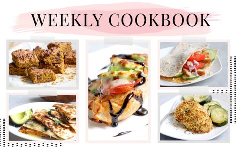 Balsalmic Chicken, Quesadillas Chicken, Veggie Quesadillas, Chicken Hummus, Lean Meal Plan, Zucchini Bake, Lauren Gleisberg, Hummus Wrap, Meal Inspiration