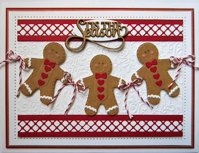 Christmas Craft Cards, Gingerbread Cards, Chrismas Cards, Christmas Gingerbread Men, Christmas Paper Crafts, Homemade Christmas Cards, Beyond Beauty, Gingerbread Men, Diy Christmas Cards