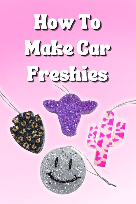 Air Fresheners Diy How To Make, How To Make Air Fresheners, Homemade Air Freshener For Car, How To Make Your Own Air Freshener, Make Air Freshener, Air Freshener Diy Car, Diy Car Scents Air Freshener, Homemade Car Freshener, Car Freshners Diy