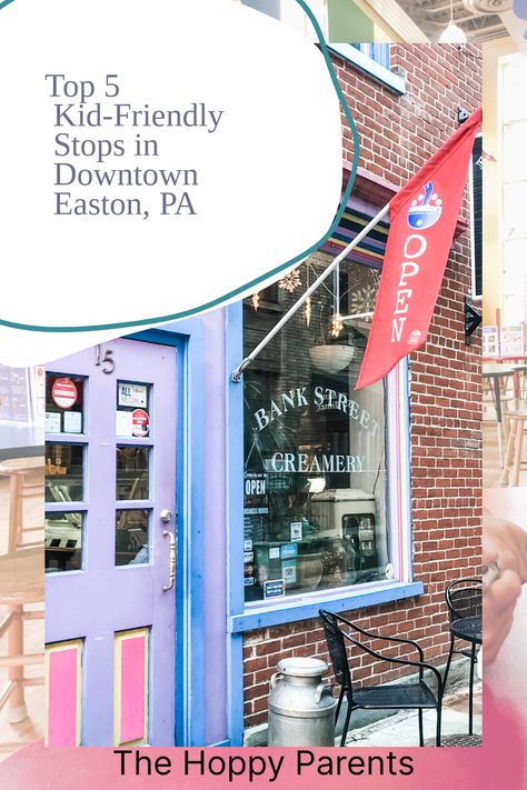 Great spots for hoppy fun with the kids this summer in Easton, Pennsylvania! 🍺❤️ Easton Pennsylvania, Easton Pa, Pennsylvania Travel, Public Market, Family Friendly Activities, 5 Kids, Craft Brewery, Tap Room, Top Five