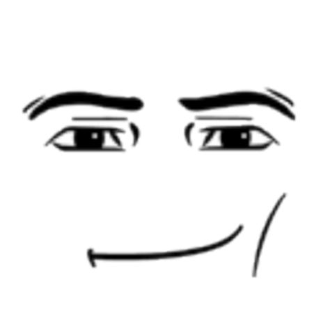 Roblox Smile Face, Man Face Roblox Png, Free Roblox Face, Face Icon Logo, Man Face Meme, Icons Meme, Roblox Man Face, Roblox Design, Roblox Icon