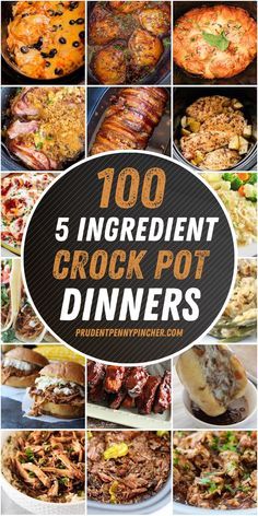 Make cheap and easy crockpot meals with these 5 ingredient (or less) crockpot recipes. From crockpot chicken recipes to healthy vegetarian crockpot recipes, there are plenty of easy crockpot dinner recipes with few ingredients to choose from. Healthy Vegetarian Crockpot Recipes, Crock Pot Dinners, Prudent Penny Pincher, Crockpot Dump Recipes, Fall Crockpot Recipes, Vegetarian Crockpot Recipes, Easy Crockpot Dinners, Best Crockpot Recipes, Easy Dinner Recipes Crockpot