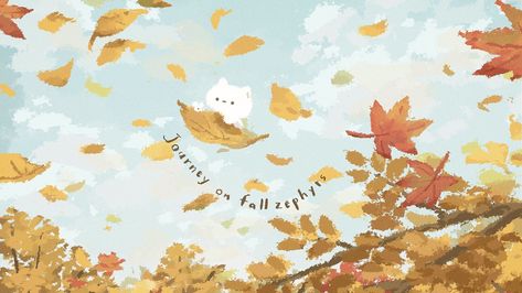 Desktop Wallpaper Fall, Wallpaper Notebook, Cute Wallpapers For Ipad, Cocoppa Wallpaper, Computer Wallpaper Desktop Wallpapers, Cute Laptop Wallpaper, Cute Fall Wallpaper, Cute Desktop Wallpaper, Cute Animal Drawings Kawaii