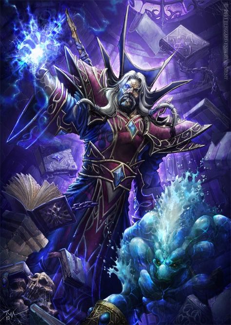 Imgur: The most awesome images on the Internet Wow Mage, Wow Of Warcraft, Fantasy Wizard, Warcraft Art, Heroes Of The Storm, Wow Art, Arte Fantasy, Fantasy Rpg, World Of Warcraft