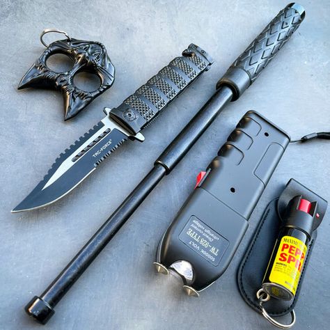 Apocalypse Survival Gear, Bo Staff, Knives Hunting, Tactical Pen, Self Defense Tools, Glass Breaker, Bad Cats, Crossbow, Pocket Knives