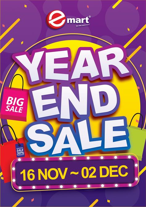 Year End Sale Poster Design, Sales Poster, Payday Sale, Promo Banner, Poster Sale, Year End Sale, Photography Editing Apps, Banner Web, Discount Design