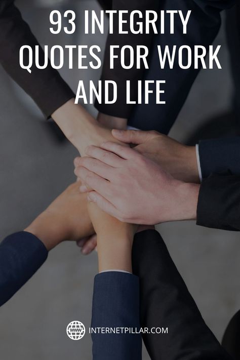 93 Integrity Quotes for Work and Life - #quotes #bestquotes #dailyquotes #sayings #captions #famousquotes #deepquotes #powerfulquotes #lifequotes #inspiration #motivation #internetpillar Work Philosophy Quote, Quotes About Respect At Work, Work Ethic Quotes Inspiration Motivation, Integrity Quotes Workplace, Character Quotes Morals, Respect Quotes Workplace, Work Ethic Quotes Lack Of, Integrity Quotes Character Morals, Work Ethic Quotes Inspiration