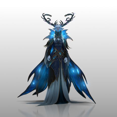 Shadowlands Launch Cinematic Character Stills - Denathrius, Winter Queen, Krexus, Jailer - Wowhead News Arch Fey, Material Exploration, Winter Queen, Warcraft Art, Fantasy Races, Dungeons And Dragons Characters, Wow Art, One Shot, World Of Warcraft