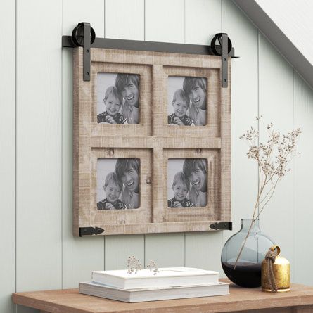 Photo Gallery Wall, Wall Photo Frame, Wall Picture Frame, Picture Frame Wood, Small Photo Frames, Rustic Wall Hangings, Door Picture, Photo Wall Gallery, Wall Photo