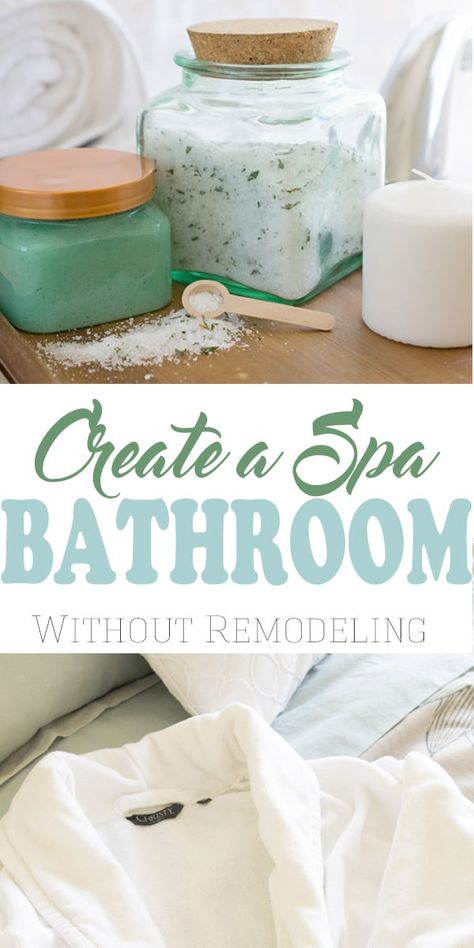 Spa Bathroom Decor, Luxury Spa Bathroom, Diy Spa Day, Spa Inspired Bathroom, Spa Bathroom, Steam Showers Bathroom, Spa Decor, Spa Day At Home, Diy Spa