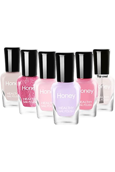 Tophany Non Toxic Nail Polish Set, Easy Peel Off and Fast Dry Nail Polish Set for Pack, Eco Friendly &amp; Organic Water Based Nail Polish for Women,Teens (6 Bottles) Non Toxic Nail Polish, Healthy Nail Polish, Dry Nails Fast, Nail Polish Gift, Water Based Nail Polish, Professional Manicure, Nail Drills, Dry Nail Polish, Nail Polish Bottles