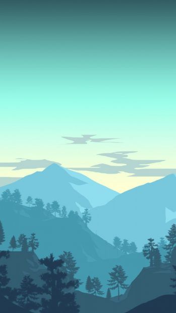 Minimalistic landscape mountains forest bird sky artwork. Iphone Wallpaper Minimal, Iphone Minimalist Wallpaper, Wallpaper Minimal, Wallpaper Estetika, Minimalist Phone, Wallpaper Homescreen, Minimal Wallpaper, Minimalist Iphone, Hd Wallpaper Iphone