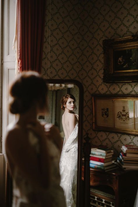 Mirror Photography, Ange Demon, Moody Wedding, Fine Art Wedding Photographer, Cinematic Photography, Bridal Photos, Wedding Photography Inspiration, Photo Reference, Bridal Portraits