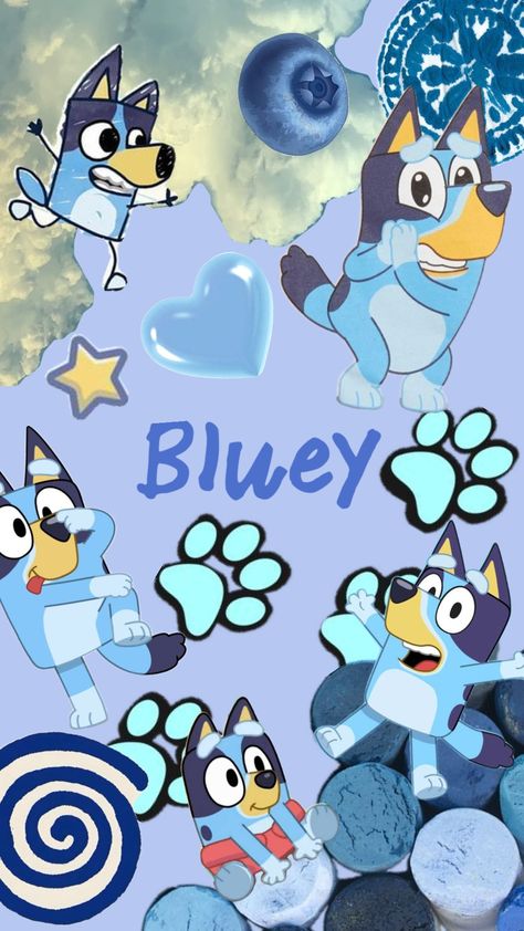 #bluey #blue #shufflefyp #fyp #blueaesthetic Emo Bingo Bluey, Bluey Wallpapers, Bluey Wallpaper, Bingo Bluey, Bluey Stuff, Laptop Wallpaper Desktop Wallpapers, Desktop Wallpapers, Laptop Wallpaper, Blue Aesthetic