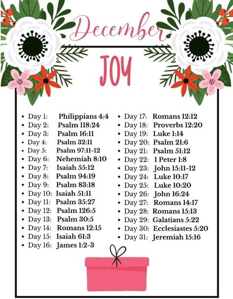 Scriptures For December, December Scripture Writing Plan 2023, December Devotional, December Bible Reading Plan, Christian Challenges, December Scriptures, Bible Verse Painting, Family Bible Study, Bible Verse Memorization