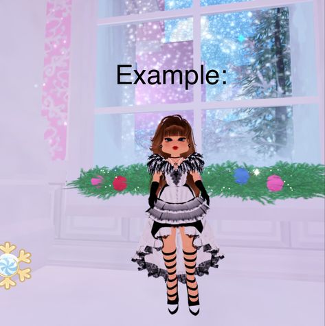 Styling the new snow swan set follow for more Rh Fits, Follow For More