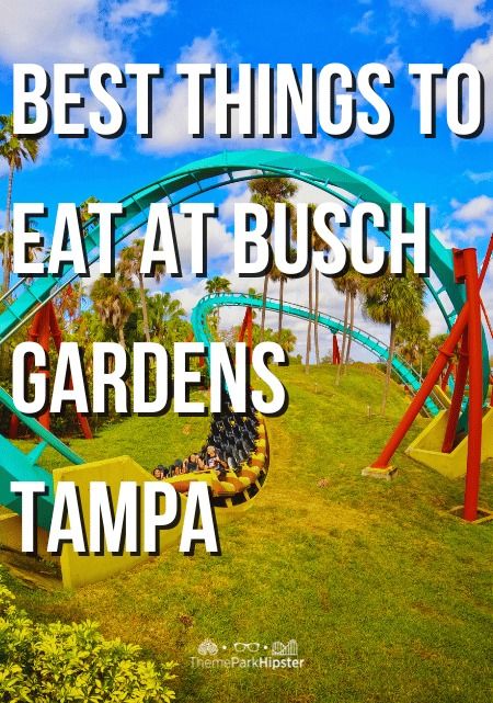 2024 Busch Gardens Tampa Restaurants: Ultimate Foodie Guide - ThemeParkHipster Theme Park Planning, Tampa Restaurants, Best Roller Coasters, Busch Gardens Tampa Bay, Busch Gardens Tampa, Seaworld Orlando, Florida Restaurants, Family Theme, Busch Gardens