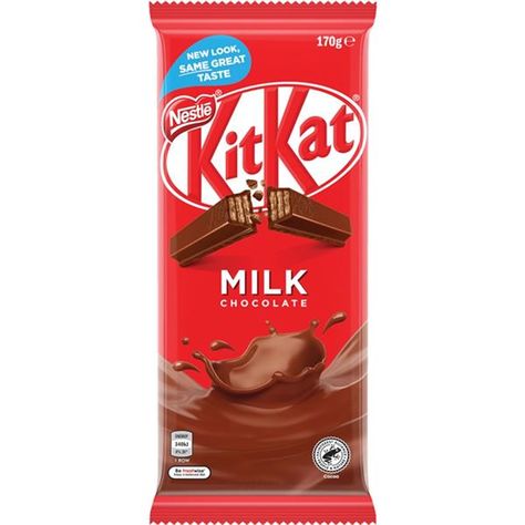 NESTLE KIT KAT MILK CHOCOLATE BLOCK 170GX12 Nestle Milk, Pantry List, Nestle Chocolate, Meaningful Conversations, Tree Nuts, Chocolate Drinks, Online Supermarket, Kit Kat, How To Make Chocolate