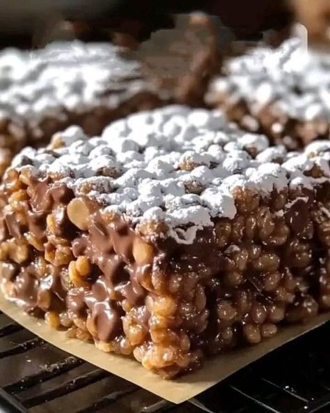 Thomas Keller recipes | Muddy Buddy Rice Krispies   | Facebook Muddy Buddy Rice Krispies, Thomas Keller Recipes, Krispy Treats Recipe, Rice Krispies Cereal, Rice Krispies Recipe, Muddy Buddy, Rice Krispie Cereal, Krispie Treats Recipe, Cereal Treats