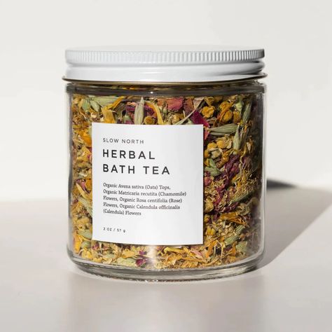 Our Herbalist-Formulated Bath Tea is a perfect way to enjoy the healing benefits of plants with properties soothing to both the skin + spirit. How to Use To prepare your Herbal Bath Tea: Run a bath with water as hot as you can. Fill compostable tea bag (included) with 1/3 of the blend. Add to your bath and let "steep"