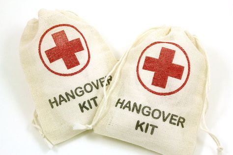 Birthday Hangover Kit, Hangover Kit Diy, Funny Wedding Favors, Bachelorette Hangover Kit, Hangover Survival Kit, Bachelorette Party Favor Bags, Hangover Kit Bags, Personlized Gifts, Survival Kit Gifts