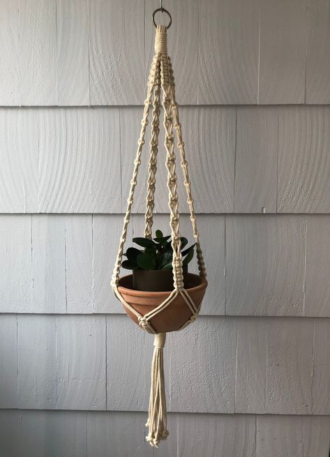 Fringe Macrame Plant Hanger, Macrame Planter, Planter Gift, Diy Macrame Plant Hanger, Handmade Plant, Macrame Plant Holder, Aloe Plant, Hanger Design, Terracotta Planter