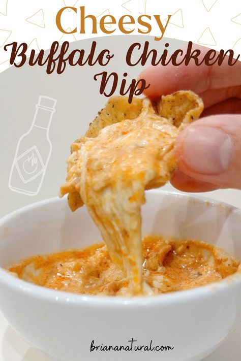 Easy Buffalo Chicken Dip that's cheesy to the max! Check out my recipe for the best gameday appetizer. Cheesy Buffalo Chicken Dip, Buffalo Dip Recipe, Easy Buffalo Chicken Dip, Cheesy Buffalo Chicken, Chicken Wing Dip, Summer Lunches, Buffalo Chicken Dip Easy, Deep Fried Appetizers, Easy Buffalo Chicken