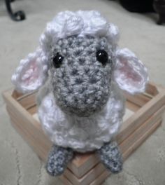 Crocheted Sheep, Crochet Sheep Free Pattern, Sheep Amigurumi, Stuff Toys, Crochet Sheep, Toys Crochet, Sheep Farm, Crafty Creations, Crochet Animal Patterns