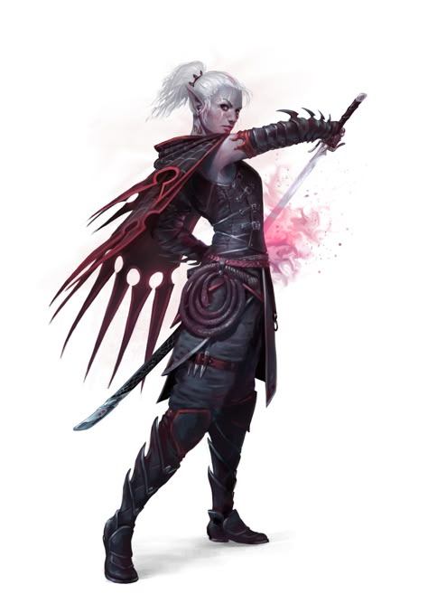 WingBuffet | Zilira, Drow Hexblade Drow Hexblade, Drow Archer, Dnd Drow, Warlock Dnd, Npc Art, Dragons Art, Dungeons And Dragons Classes, Dnd Npc, Dark Elves