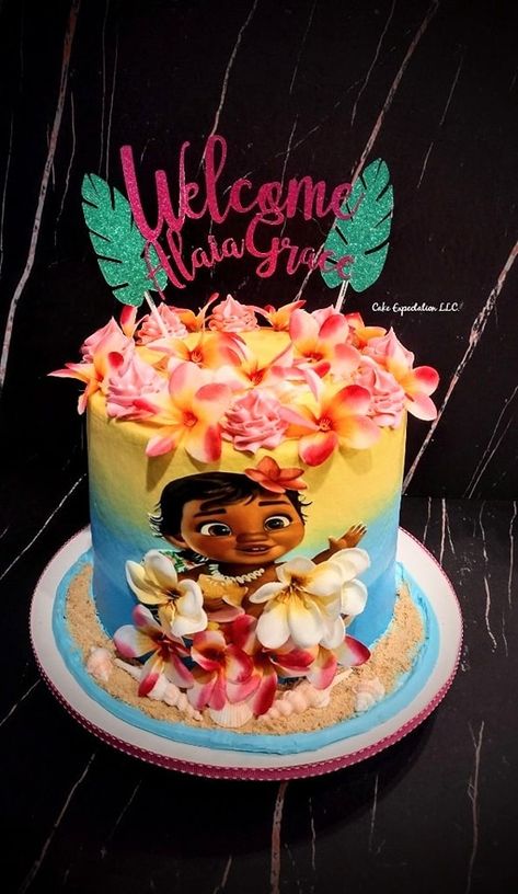 Moana themed Baby Shower Cake Moana Baby Shower Theme, Baby Shower Cake, Shower Cake, Baby Shower Theme, Baby Shower Cakes, Moana, Baby Shower Themes, Baby Shower Decorations, Cupcake Cakes