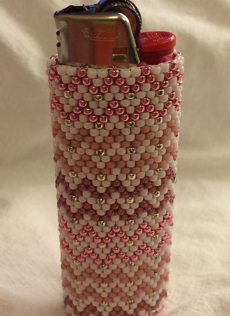 Lighter Beaded Case, Lighter Covers Beaded, Seed Bead Lighter Case Patterns, Bead Lighter Case Patterns, Beaded Lighter Case Tutorial, Beaded Lighter Case Patterns, Beaded Lighter Case Patterns Free, Diy Lighter Case, Bead Lighter