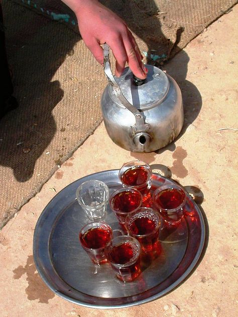 Bedouin Camp, Tea Time, Syrian Desert by David, via Flickr Syrian Aesthetic, Aesthetic Tea, Vintage Arabian Aesthetic, Syrian Culture Aesthetic, Arabian Tea, Vintage Middle Eastern Aesthetic, Old Arab Aesthetic, Syrian Culture, Arab Tea Aesthetic