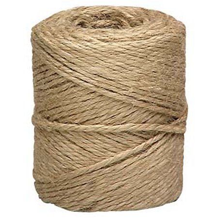 Lehigh 530-20 Heavy Duty Twisted Twine, 190 ft L, 7 lb Festive Tablescape, Frugal Girls, Shabby Style, Jute Twine, Perfect Pillow, Rustic Wedding Decor, Natural Brown, Wicker Laundry Basket, Burlap Wreath