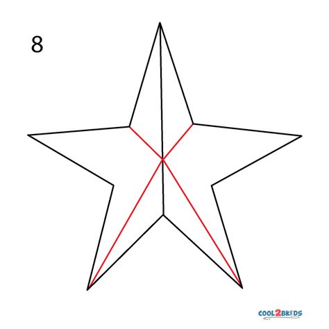 How to Draw a Star (Step by Step Pictures) How To Draw A Star Step By Step, Drawing A Star, Draw A Star, Star Drawing, Drawing Lessons, Step By Step Drawing, The Night Sky, Drawing Techniques, Night Sky