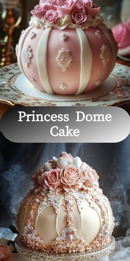 #PrincessCake #SwedishDessert #GreenMarzipan #Prinsesstårta #LayeredCake #SpongeCake #PastryCream #WhippedCream #Baking #DessertLovers Swedish Cake, Swedish Princess Cake, Dome Cake, Cake Raspberry, Swedish Recipes, Pastry Cream, Princess Cake, Raspberry Jam, Pinterest Pin