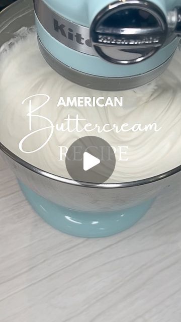 Jillian Vinion on Instagram: "My creamy vanilla American buttercream recipe is my absolute favorite to use for piping all my cakes and cupcakes! It has such a smooth, pillowy consistency and tastes incredible! . If you are familiar with American buttercream then you know that it tends to be a very (sometimes too sweet!) frosting. For mine, it was important to me that I stayed true to the ingredients of a traditional American buttercream recipe because part of the beauty of this type of buttercream is how easy it is to make and how quickly it comes together! But, I also wanted to reduce the sugar content so that I could slightly reduce the sweetness. . Of course it is important to note that even though mine uses less powdered sugar than a lot of American buttercream recipes use, the two mai How To Make Smooth Buttercream Frosting, American Buttercream Frosting, American Buttercream Recipe, Buttercream Recipes, American Buttercream, Buttercream Recipe, Cakes And Cupcakes, Baking Ideas, Buttercream Frosting