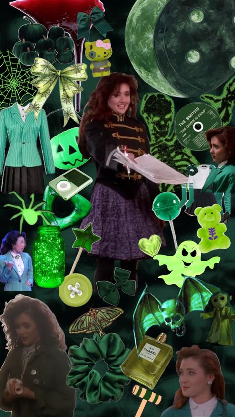 i needed this so i made it for myself💚 Heather Duke Wallpaper, Duke Wallpaper, Heather Duke, Halloween Wallpaper, I Made It, Made It, Heathers, Halloween