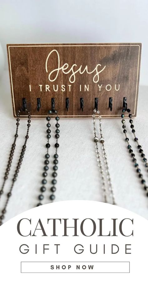 Confirmation Sponsor Gifts, Confirmation Sponsor, Christian Decor, God Parents, Catholic Gifts, Trust Me, Wall Hanger, Gift Guide, Teacher Gifts