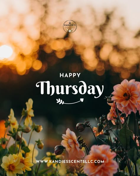 Happy Thursday! 🌸 The weekend is almost here. Stay positive, stay focused, and keep moving forward. Every effort counts! 🌟 #ThursdayThoughts #AlmostFriday #StayPositive #KeepGoing #Motivation #GoodVibes #kandiesscentsllc Thursday Blessings, Happy Thursday Quotes, Beautiful Profile, Thursday Quotes, Beautiful Profile Pictures, Almost Friday, Flowers Images, Thursday Morning, Attitude Of Gratitude