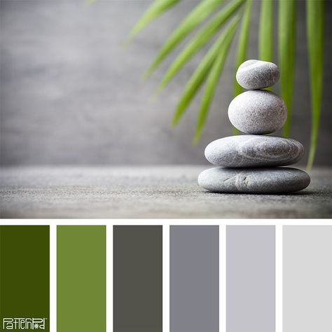 Emotional Response, Pool Colors, Green Palette, Grey Color Palette, Green Colour Palette, Color Harmony, Colour Schemes, Color Swatches, Color Pallets