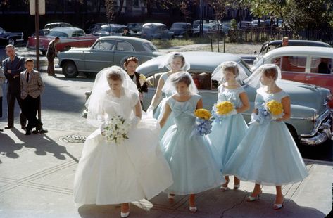 St Aloysius, Vintage Bridesmaids, 1950s Wedding, Beaded Mermaid, Vintage Wedding Photos, Vintage Weddings, Wedding Gowns Vintage, Brother In Law, Vintage Wicker