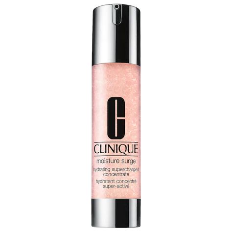 Moisture Surge Hydrating Supercharged Concentrate - CLINIQUE | Sephora Makeup Moisturizer, Aloe Water, Moisture Surge, Clinique Moisture Surge, Clinique Moisturizer, Oily Skin Care, Face Lotion, Face Hydration, Moisturizer With Spf