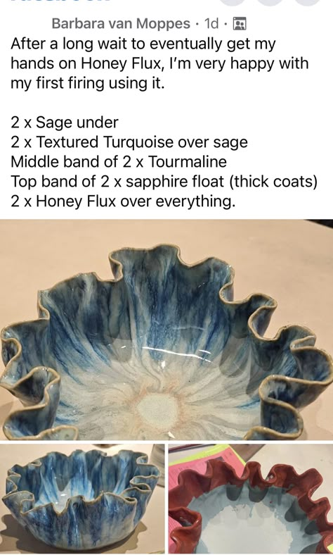 How To Make Ceramic, Ceramics Bowls Designs, Pottery Glaze, Amaco Glazes, Ceramic Glaze Recipes, Organic Ceramics, Pottery Handbuilding, Ceramic Glaze, Slab Pottery