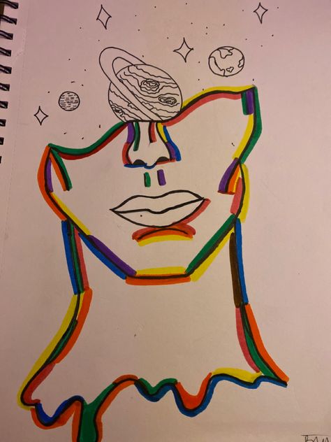 Half Face Drawing, Half Face, Face Drawing, Planets, Graffiti, Princess Zelda, Humanoid Sketch, Zelda Characters, Drawings