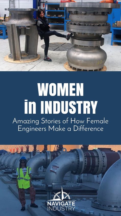 Women In Manufacturing, Engineering Tips, Engineering Design Challenge, Female Engineer, Manufacturing Engineering, Interactive Presentation, Biomedical Engineering, Water Projects, Manufacturing Industry