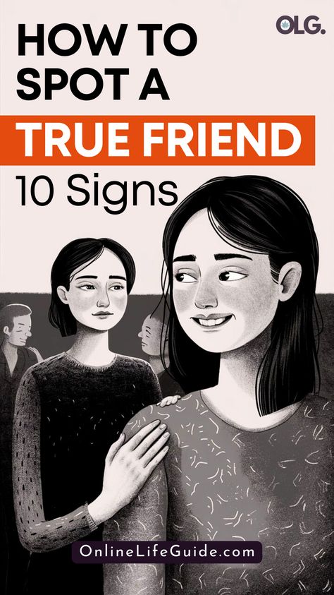 Ever wondered if your friend is truly there for you? Discover how to recognize the signs of true friendship. This guide will help you understand the key traits that make someone a real friend, so you can nurture relationships that are built on trust and loyalty. Whether you’re questioning a current friendship or just want to deepen your connections, these insights will bring clarity and confidence to your relationships. A True Friend Is Someone Who, How To Maintain Friendships, How To Make Your Friends Like You, How To Make Friends, I Need A Friend, Nurture Relationships, Good Friendship, A Real Friend, High Emotional Intelligence