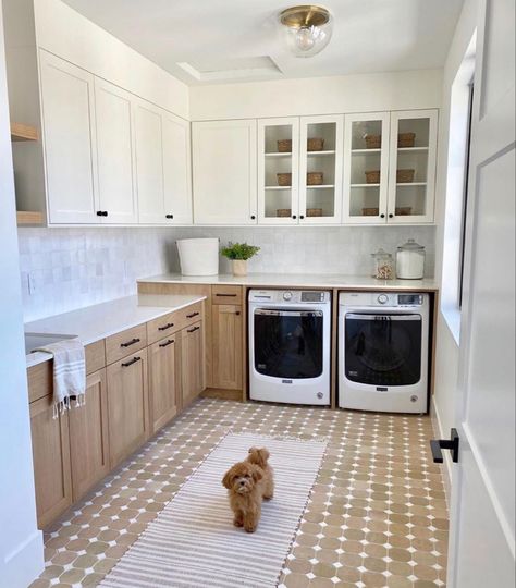 12x12 Laundry Room Layout, Timeless Laundry Room, Scandinavian Laundry Room, Laundry Room Inspo, Briar Patch, Modern Prairie, Pantry Laundry Room, Dream Laundry Room, Becki Owens