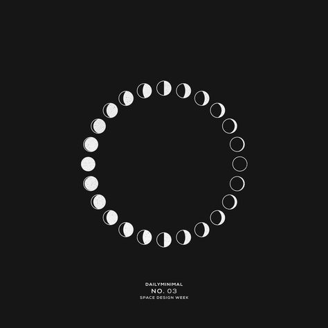 Moon Constellation, Daily Minimal, Tattoo Filler, Minimal Space, Dark Pictures, Design Week, Moon Design, Meaningful Tattoos, A Circle