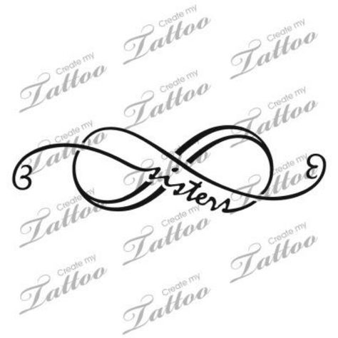 Sister Tattoo Infinity, Puzzle Tattoo, Sister Tat, Sisters Tattoo, Sister Tattoo, Infinity Tattoos, Tattoo Me, Sister Tattoos, New Tattoo